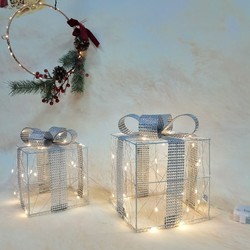 Décoration LED de Noël à piles Modee C4036 (50 LED) blanc chaud