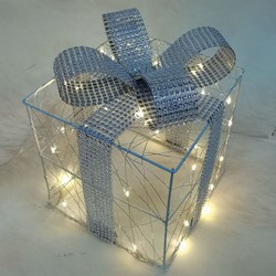 Decoração LED de Natal a pilhas Modee C4036 (50 LED) branco quente