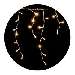 Grinalda LED de Natal de rede Modee C2020 extensível (200LED/4m/H70cm) branco quente