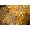 Grinalda LED de Natal de pérolas de rede Modee (100LED/10m/10cm) branco quente