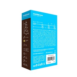 Girlanda dekoracyjna LED bożonarodzeniowa na baterie z klamerkami Modee C3015 (10LED/120cm/10cm) barwa ciepła