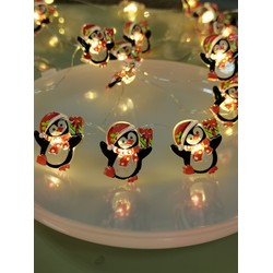 Guirnalda decorativa LED de Navidad a pilas Modee C3022 (10LED/120cm/10cm) blanco cálido
