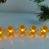 Guirnalda decorativa LED de Navidad a pilas Modee C3024 (10LED/120cm/10cm) blanco cálido