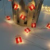 Guirlande décorative LED de Noël à piles Modee C3025 (10LED/90cm/10cm) blanc chaud