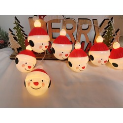 Guirnalda decorativa LED de Navidad a pilas Modee C3026 (10LED/120cm/10cm) blanco cálido