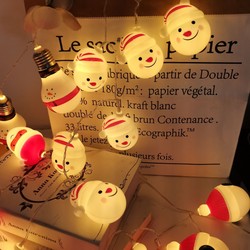 Battery-operated decorative LED Christmas string lights Modee C3027 (10LED/120cm/10cm) warm white