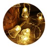 LED-kerstlichtsnoer op netstroom Modee C2014 (50LED/4.9m/10cm) warm wit