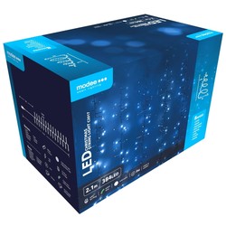 Mains-powered LED Christmas string lights Modee C2017 (384LED/2.1m) cool white