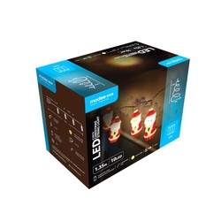 Рождественская светодиодная гирлянда на батарейках Modee C1013 (10LED/1.35m/15cm) тёплый белый