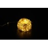 Grinalda LED de fio de cobre a pilhas Modee (100LED/5m/5cm) branco quente