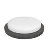 Plafón estanco LED redondo Modee 24W 4000K (D240x38mm) IP65 (2160 lm) color negro