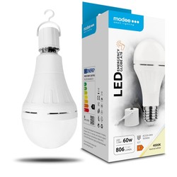 Lâmpada LED de emergência Modee A78 7,5W E27 180° 4000K (806 lm)