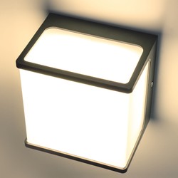 LED wall light Modee (LWL0008) 8W IP65 120x120x92mm (680 lm)