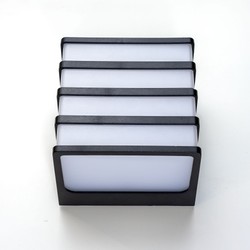 Настенный светодиодный светильник Modee (LWL0010) 8W IP65 120x120x92mm (610 lm)