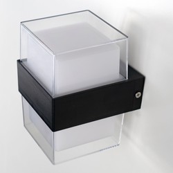 LED-vägglampa Modee (LWL0013) 8W IP44 105x95x135mm (840 lm)