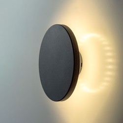LED-vägglampa Modee (LWL0014) 6W IP65 D130x42mm (800 lm)