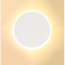 Απλίκα LED Modee (LWL0019) 6W IP65 D130x42mm 4000K (800 lm) λευκό χρώμα