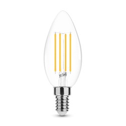 Ampoule LED filament flamme Modee C35 5,9W E14 360° 2700K (806 lm) dimmable