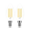 Lâmpada LED de filamento vela Modee C35 7W E14 360° 2700K (806 lm) B2