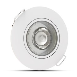 Круглый светодиодный даунлайт Modee 4,8W 4000K IP20 D80xH32mm ROT (420 lm) белый цвет