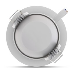 Round LED downlight Modee 4,8W 4000K IP20 D80xH32mm ROT (420 lm) white