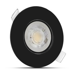 Downlight LED Modee 4,9W 4000K IP20 D90xH22mm (480 lm) μαύρο χρώμα