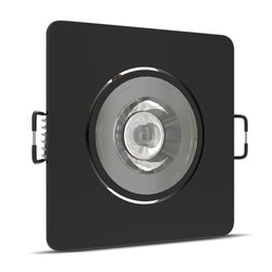 Квадратный светодиодный даунлайт Modee 4,8W 4000K IP20 80xH32mm ROT (420 lm) чёрный цвет