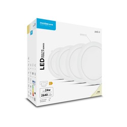 Rund infälld LED-panel Modee serie P 24W 4000K (2640 lm) P4