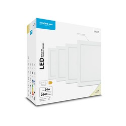 Painel LED quadrado de encastrar Modee série P 24W 4000K (2640 lm) P4