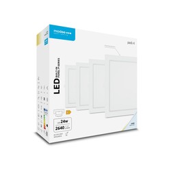 Pannello LED quadrato da superficie Modee serie P 24W 6000K (2640 lm) P4