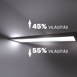 LED-paneel PMMA Modee 300x1500mm 50W 4000K driver PHILIPS (5000 lm)
