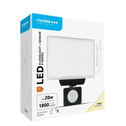 Projecteur LED Modee série P à détecteur opale 20W 120° 4000K (1800 lm)