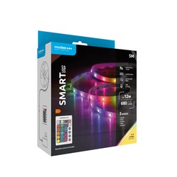 Taśma LED z pilotem Modee 12W IP20 2700K+RGB (700 lm) 5M