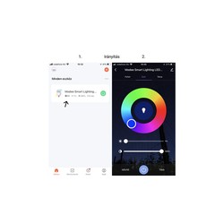 Lampadina LED a fiamma connessa Tuya Wi-Fi Modee C38 4,9W E14 180° RGB (470 lm)
