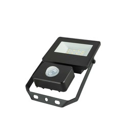 Светодиодный прожектор Modee серия A3 с датчиком 10W 120° 6000K (1000 lm)