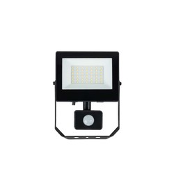 LED-strålkastare Modee serie A3 med sensor 30W 120° 6000K (3000 lm)