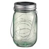 Glass solar LED garden lantern Modee DS005