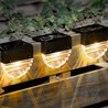 LED-solcellsvägglampa Modee WS109 RGB