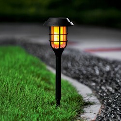 Lampada solare LED da giardino effetto fiamma Modee GS038 (43cm)