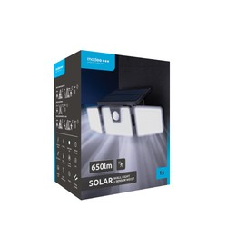 Projecteur solaire LED Modee WS137 à détecteur (650 lm)
