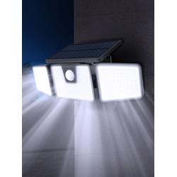 LED-solcellsstrålkastare Modee WS137 med sensor (650 lm)