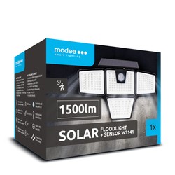 Proyector solar LED Modee WS141 con sensor (1500 lm)