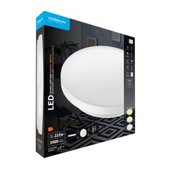 LED-Deckenleuchte mit Wahlschalter Modee 36W 3CCT D500x80mm SW2 (3900 lm)