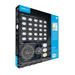 Потолочный светодиодный светильник с переключателем Modee 36W 3CCT D500x80mm SW2 (3900 lm)