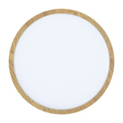 LED-plafondlamp Modee 18W 4000K D336x55mm S-D101 houtlook (1850 lm)