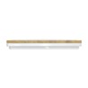 LED ceiling light Modee 18W 4000K D336x55mm S-D101 wood effect (1850 lm)