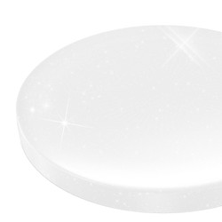 LED-plafond Modee A-B204 22W 3CCT D380x65mm + fjärrkontroll stjärneffekt (2200 lm)