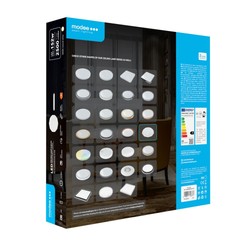Plafon LED Modee 24W 4000K D330x60mm S-D105 efeito estrelado (2500 lm)