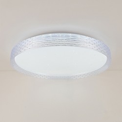 Plafon LED Modee A-G102 2x48W 3CCT D510x75mm + pilot (9120 lm) kolor biały