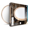 LED-plafond Modee A-G103 2x48W 3CCT D510x75mm + fjärrkontroll (9120 lm) brun